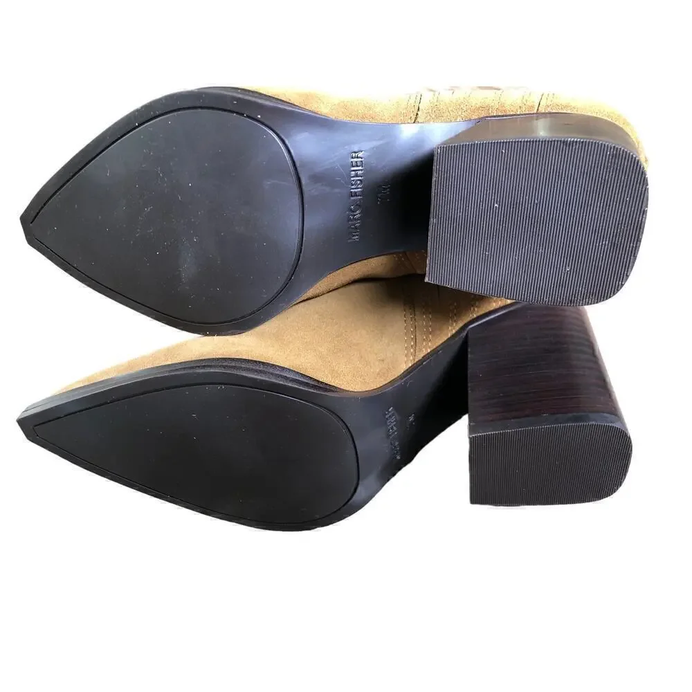 Marc Fisher Maree Bootie Brown NEW 8.5 US